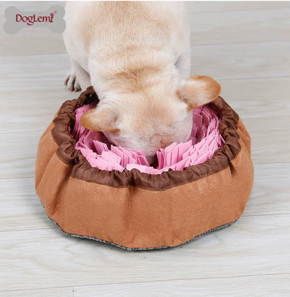 Dog Snuffle Mat and Anti-Choke Dog Bowl