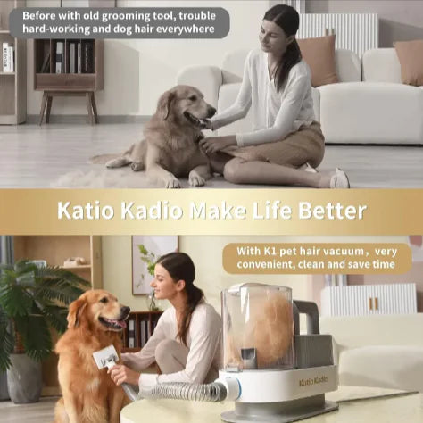 5-in-1 Pet Grooming Vacuum Kit