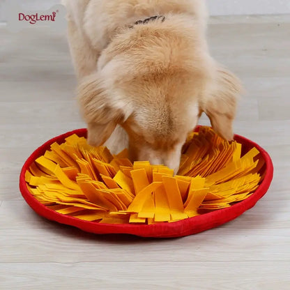 Dog Snuffle Mat and Anti-Choke Dog Bowl