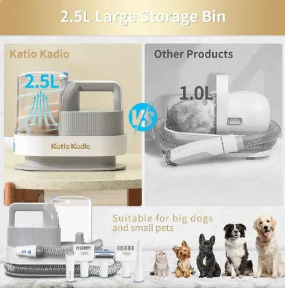 5-in-1 Pet Grooming Vacuum Kit